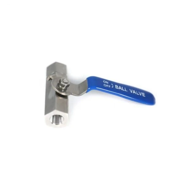 SS316 6000 PSI 1/4'' Female Hex Bar Stock Ball Valve For Control Of The Fluid suppliers