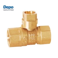 Comhla Liathróid Gáis Mná Prás 600 PSI WOG Do Chórais Píobáin Gáis